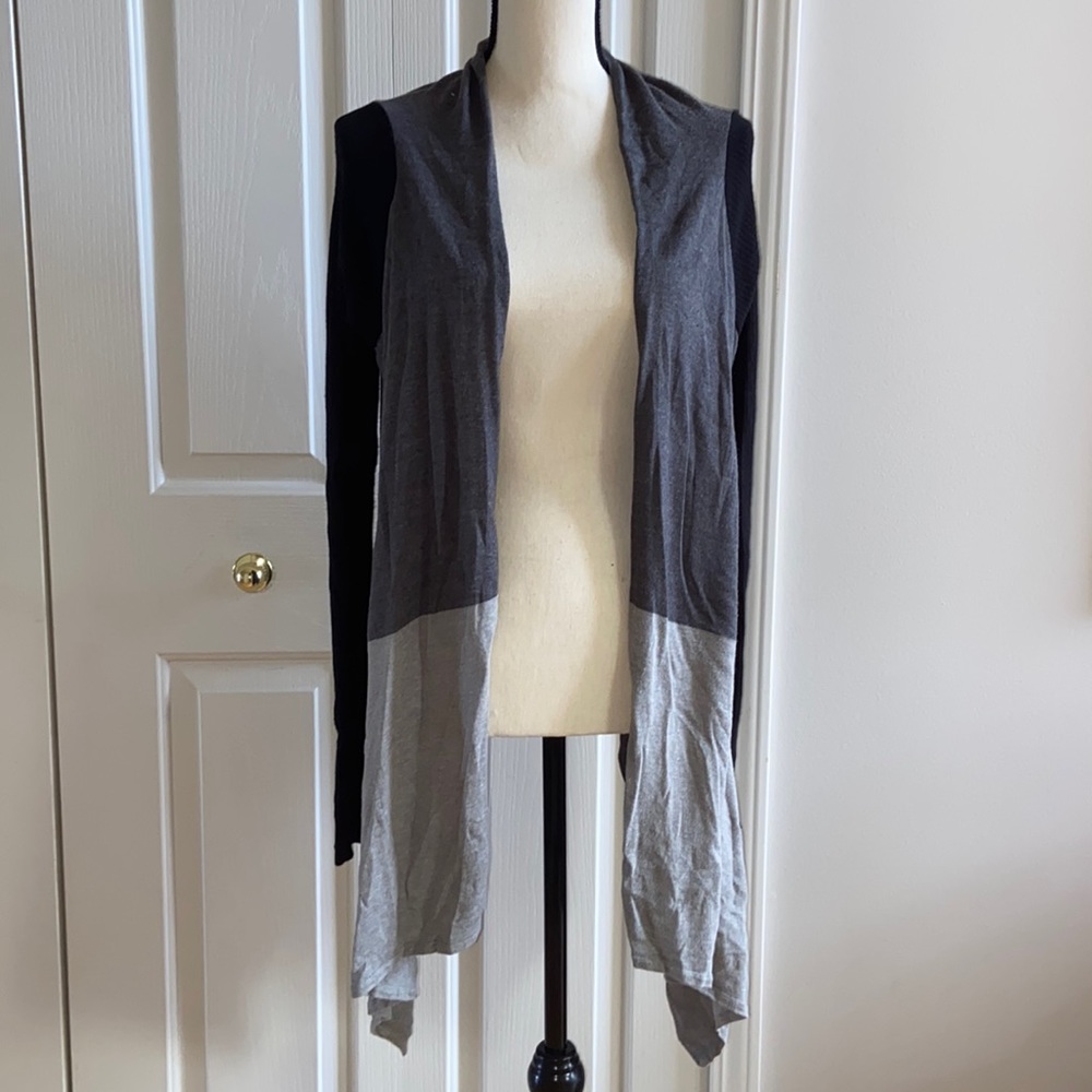 Colorblock Waterfall Cardigan